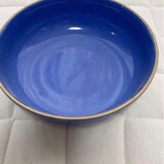11/23まで！深皿　ブルー　金縁　約6cm