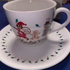 クリスマス　インポート　カップ&ソーサー