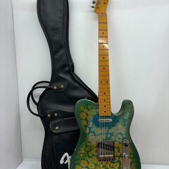 FenderJapan フェンダージャパン テレキャス TL-69  75 Aシリアル グリーンフラワー エレキギター
