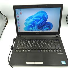 バッテリー◎ 14 エプソン ノートPC Endeavor NA601E Core i5-3537U windows11 pro 8GB SSD128GB  オフィス (B185)の画像