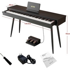  【新品未使用】最終価格！早い者勝ち 電子ピアノ 88鍵盤 木製...