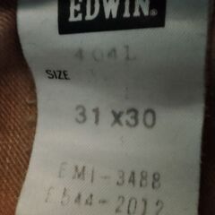 EDWIN 404L ダメージジーンズの画像