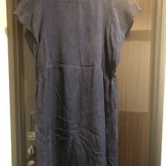 青いワンピースの画像