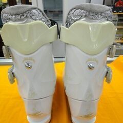 スキーブーツ 24.0-24.5㎝ LANGE ホワイト×イエロー アウトソール289mm ラング ウィンタースポーツ 札幌市西岡店の画像
