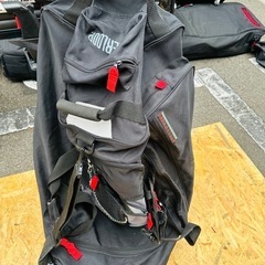 スノーボードバッグ 大きめ 伸縮取手 黒キャリー付き