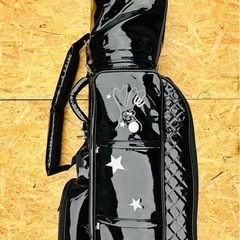 M.U SPORTS ゴルフバッグ 黒の画像