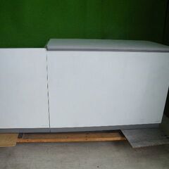 オカムラ製 レジ台付きカウンター W181cm(W120cm＋6...