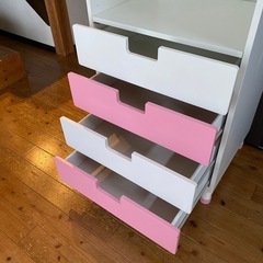 IKEA イケア STUVA ストゥヴァ キッズ　 クローゼット　4段の画像