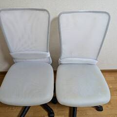 山善 オフィスチェア メッシュバック ランバーサポート付き ホワイト EHL-50(WH/BK)の画像