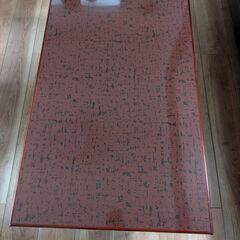 値下げしました。折り畳み足つき　座卓