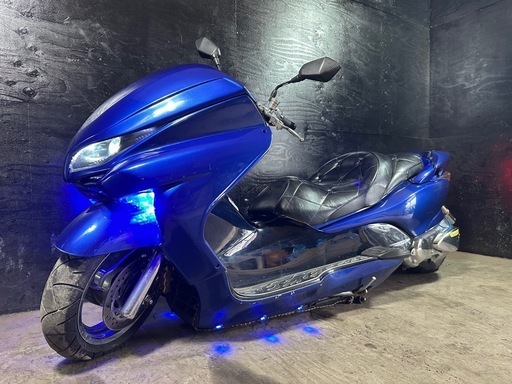 ★支払総額18.8万円★ 書類完備！始動動画あり♪ ホンダ フォルツァZ MF08 フルカスタム！前後エアサス確認済み！スピーカー付き！社外マフラー！カスタムベースに！