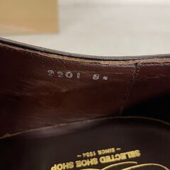 【Trading Post】 トレーディングポスト 革靴 ストレートチップ 2201 8 1/2 J0523の画像