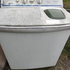 日立2層式洗濯機