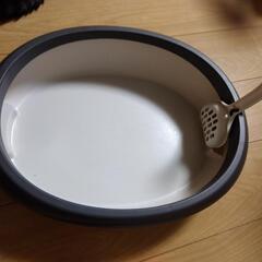 猫用トイレ・スコップ付きの画像