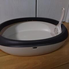 猫用トイレ・スコップ付きの画像