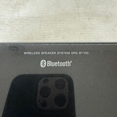 【SONY】 Bluetooth スピーカー ワイヤレススピーカーシステム SRS-BT100 Y0424の画像