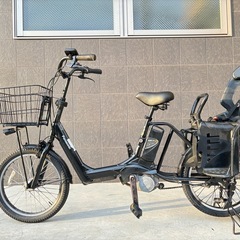 お大阪府　子供乗せ　Panasonic 電動アシスト自転車 チャイルドシート付き 大阪府 子供乗せ Panasonic 電動アシスト自転車