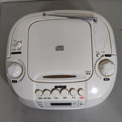アズマ AM/FM ステレオ CDラジカセ DCD-R1　の画像