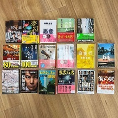 東野圭吾など 文庫本　美品