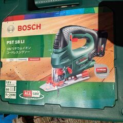 【引渡ご予約済】BOSCH コードレスジグソー本体＋バッテリー2...
