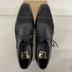 【Perfetto】 ペルフェット 革靴 ストレートチップ 内羽根式 BN15002 8 1/2 J0525の画像