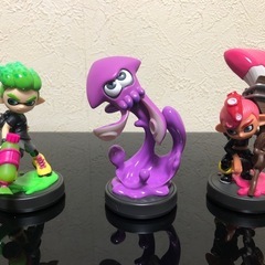 Switch スプラトゥーン amiibo 3点セットの画像