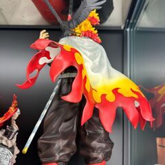 ジモティ来店特価!!　フィギュア　1/4スケール　鬼滅の刃　煉獄　杏寿郎　　J-10298の画像