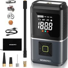【未使用】WORKPRO 電動空気入れ