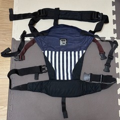 べべポケットプラス☆抱っこ紐説明書つき☆ネイビーブルー