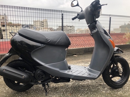 【原付50㏄バイク車体】スズキ　レッツ4＊FI車4stスクーター＠神奈川県川崎市麻生区