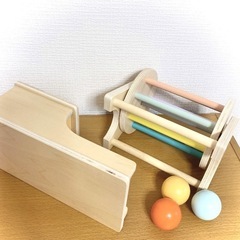 モンテッソーリ知育玩具 木のおもちゃ ２つセットの画像