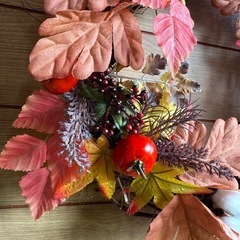 ♡SALE♡秋のリースの画像