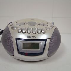 SONY ソニー CDラジカセ CFD-E75TV 2003年製...