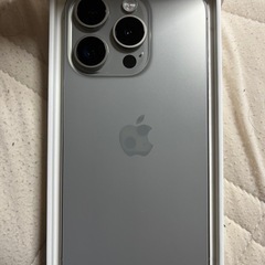 iPhone15pro 256GB ナチュラルチタニウムの画像