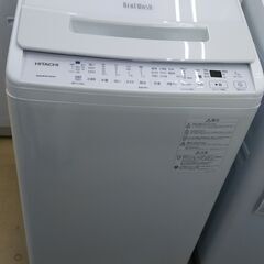 ★ジモティー割有★　7k洗濯機　HITACHI　BW-V70H　2022年製 　IKD-710