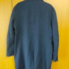 ＧＵ　チェスターコート　ブラック　Ｍ　丈90Cm　中古　送料が高いので取りに来れる方限定の画像