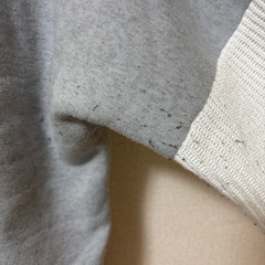 【取引者決定】TEMUで買った４Ｌのグレーとホワイトの裏起毛パーカー♡の画像