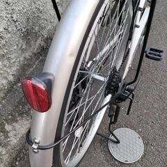 売約済みですm(_ _)m【札幌市内配達無料】整備済み中古車　dix  huit　26インチ　６段切替　鍵付き　LEDライトの画像