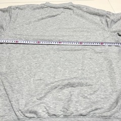 新品 レディース メンズ グレー トレーナー ジャージ スウェット LL XLの画像