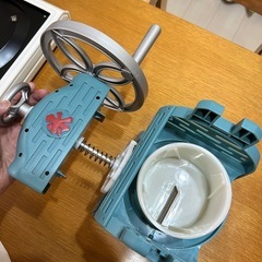 かき氷機　レトロ柄
の画像