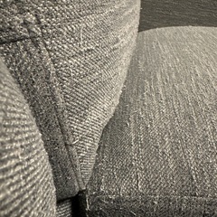 ニトリ カウチソファ　ファブリックの画像