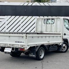★津島市発★　三菱ふそう：キャンターガッツ　1.5t　平ボディ　走行1万キロ台　追加ロープフック　ラダー爪受けの画像