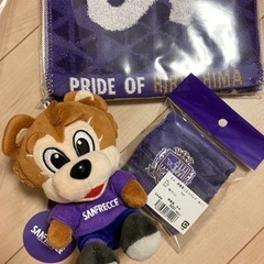 新品☆サンフレッチェ☆タオルなど応援グッズの画像