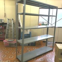A　5段 スチールラック 工業用　棚