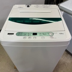 【格安】単身者向け全自動洗濯機 4.5K ヤマダ電機 YWM-T...
