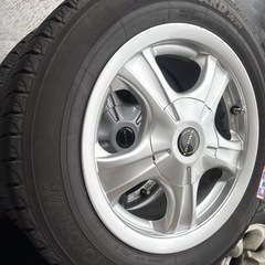 ブリヂストン　VAGGIOホイール 4穴 4個(スタッドレスタイヤ 175/65R14 820 の画像