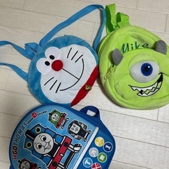 子ども用リュック　ドラえもん、トーマス、マイクワゾースキー