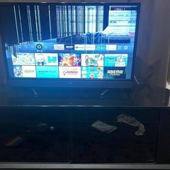 (決まりました)テレビ32型(ジャンク品)＆テレビ台