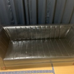 値下げしました。3人掛けソファ　の画像