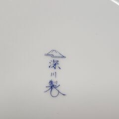 宮内庁御用達　深川製磁　花瓶　台・剣山付きの画像